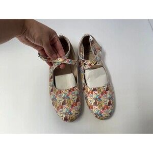 Lisa Frank Inspired Rainbow Mary Jane Flats Womens EU 41 Y2K 90s Nostalgia